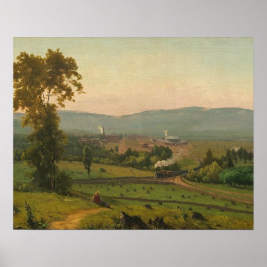 George Inness - Das Lackawanna-Tal Poster (Vorne)