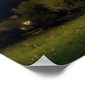 George Inness - Der Regenbogen Poster (Ecke)