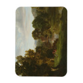 George Inness - Die alte Mühle Magnet (Vertikal)