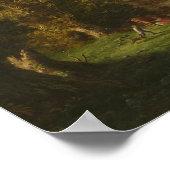 George Inness - Die alte Mühle Poster (Ecke)