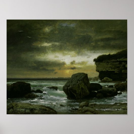 George Inness - Eine Marine Poster (Vorne)