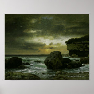 George Inness - Eine Marine Poster