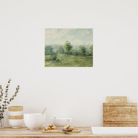 George Inness - Landschaft Poster (Küche)