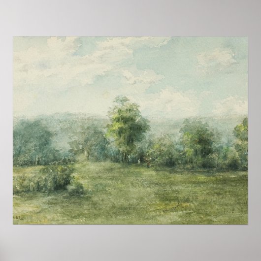 George Inness - Landschaft Poster (Vorne)