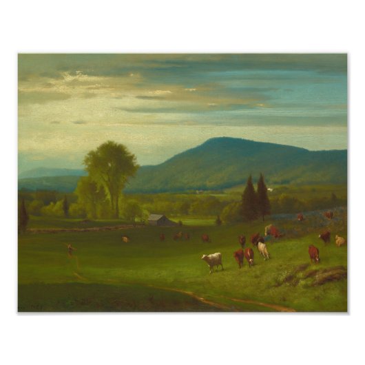George Inness - Sommer in den Catskills Fotodruck (Vorne)