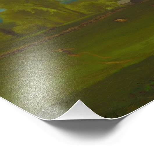 George Inness - Sommer in den Catskills Fotodruck (Ecke)