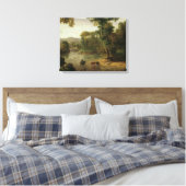 George Inness - Über das Ford Leinwanddruck (Insitu (Schlafzimmer))