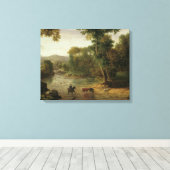 George Inness - Über das Ford Leinwanddruck (Insitu (Holzboden))
