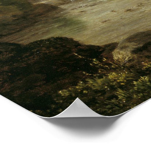 George Inness - Über das Ford Poster (Ecke)