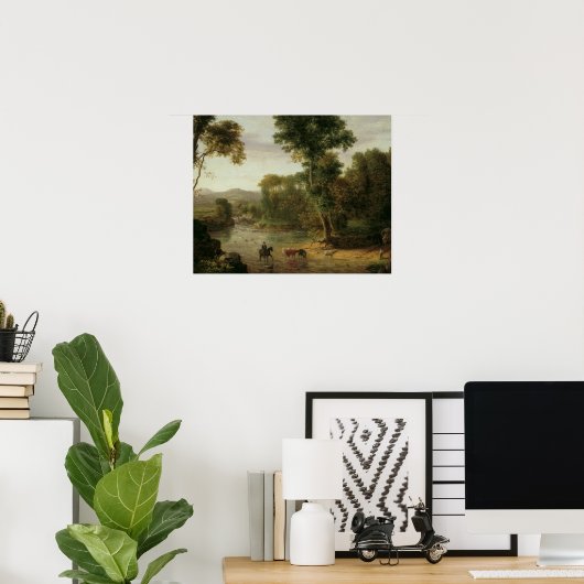 George Inness - Über das Ford Poster (Heimbüro)