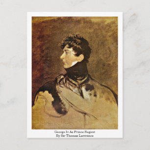 George IV als Prinz unter Regie von Sir Thomas Law Postkarte