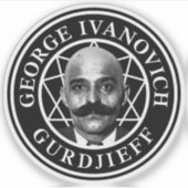 George Ivanovich Gurdjieff - V2 Aufkleber (Vorderseite)