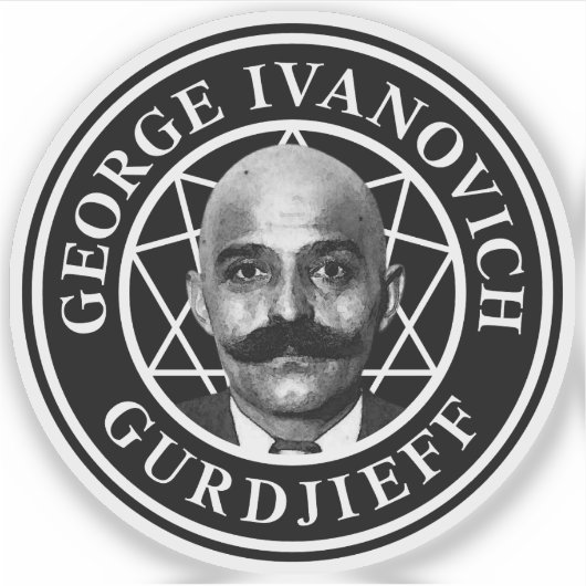 George Ivanovich Gurdjieff - V2 Aufkleber (Vorderseite)