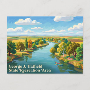 George J. Hatfield State Recreation Area Postkarte