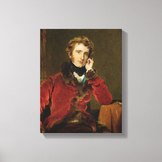 George James WelBohrer Agar-Ellis, später 1. Lord  Leinwanddruck (Vorderseite)