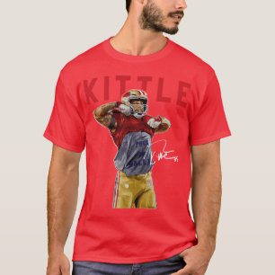 George Kittle F Dallas Kittle Unterschrift Freund T-Shirt
