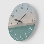 George Lake, Free Study Große Wanduhr (Winkel)