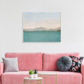 George Lake, Free Study Leinwanddruck (Insitu (Wohnzimmer))