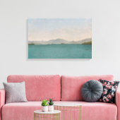 George Lake, Free Study Leinwanddruck (Insitu (Wohnzimmer))