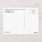 George Lake, N.Y Postcard - Maßgeschneidert Postkarte (Rückseite)