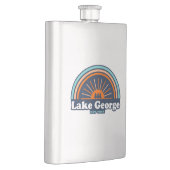 George Lake, New York Rainbow Flachmann (Rechts)