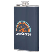 George Lake, New York Rainbow Flachmann (Links)