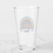 George Lake, New York Rainbow Glas (Rückseite)