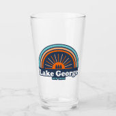 George Lake, New York Rainbow Glas (Vorderseite)