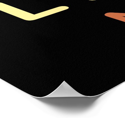 George Lake, New York Staat, Travel Poster (Ecke)