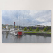 George Lake, New York, Steamship Puzzle (Horizontal)