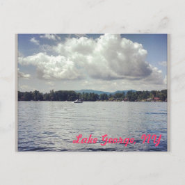 George Lake, NY Postkarte