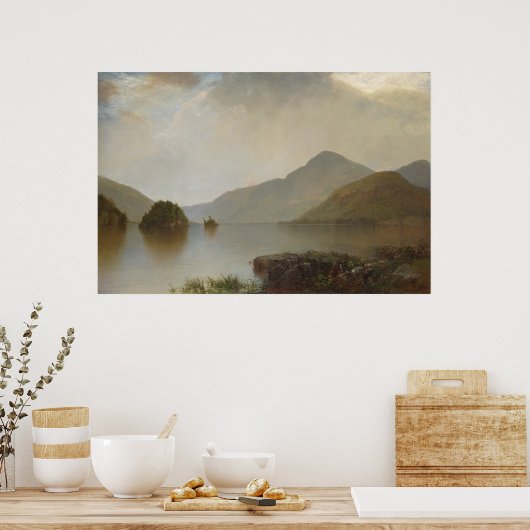 George Lake Poster (Küche)