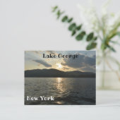 George Lake Postkarte (Stehend Vorderseite)