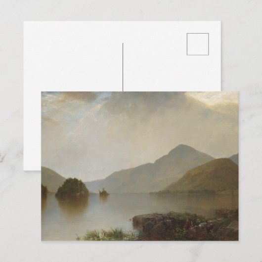 George Lake Postkarte (Vorne/Hinten)