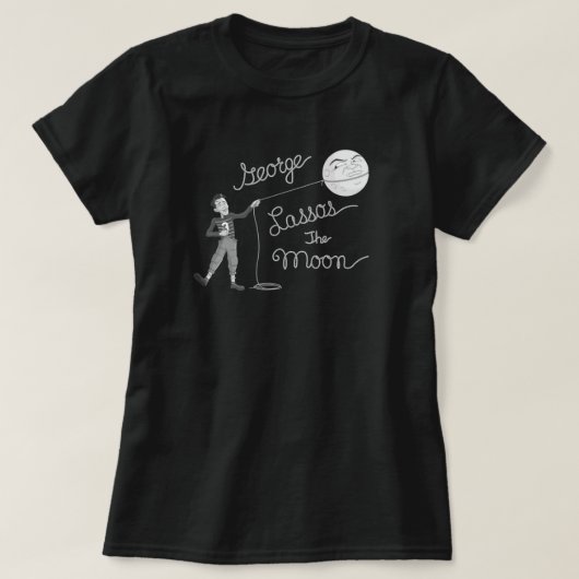 George Lassos der Mond T-Shirt (Design vorne)