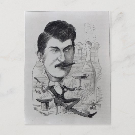 George Leybourne Postkarte (Vorderseite)