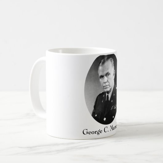 George Marshall Kaffeetasse (Vorderseite Links)