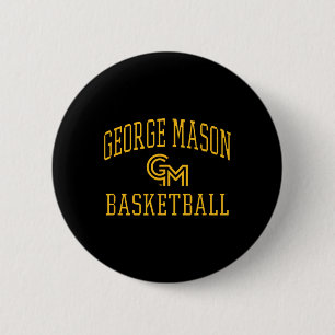 George Mason Patriots Sketll Bildschirm Grün Button
