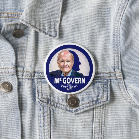 George McGovern für Präsidenten 2012 Button (Beispiel)
