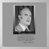 George McGovern Memorial Poster (Vorne)