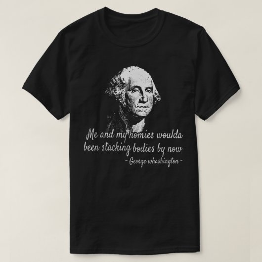 George Me und meine Homosexuellen wären verrückte  T-Shirt (Design vorne)