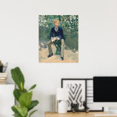 George Moore - Edouard Manet Fine Art Poster (Heimbüro)