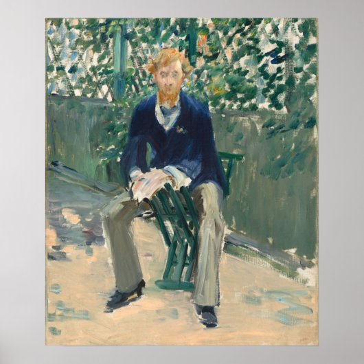George Moore - Edouard Manet Fine Art Poster (Vorne)