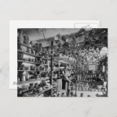 George Ohr Pottery Shop, 1901 Postkarte (Vorne/Hinten)