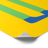 George Oought hilft Poster (Ecke)