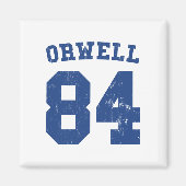 George Orwell 1984 Jersey Magnet (Vorne)