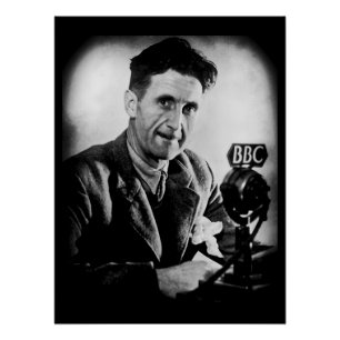 George Orwell bei der BBC Poster