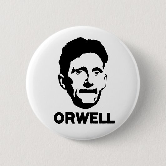 George Orwell Button (Vorderseite)