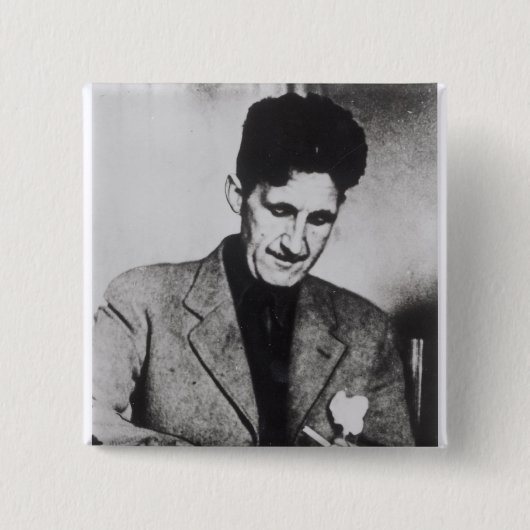 George Orwell Button (Vorderseite)