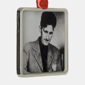 George Orwell Ornament Aus Metall (Rechts)